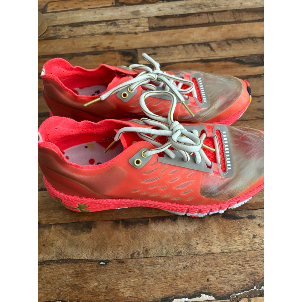 Women's Under Armour Hovr Machina Lt Running Shoes 9.5 Coral Grey